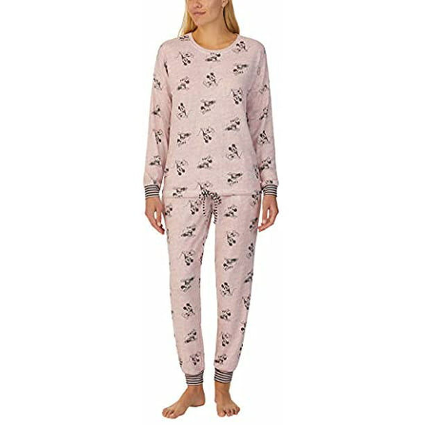 Disney Womens 2 Piece Cozy Pajama Set